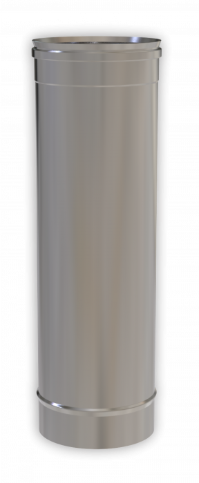 EW PLUS Längenelement 500 mm Edelstahl